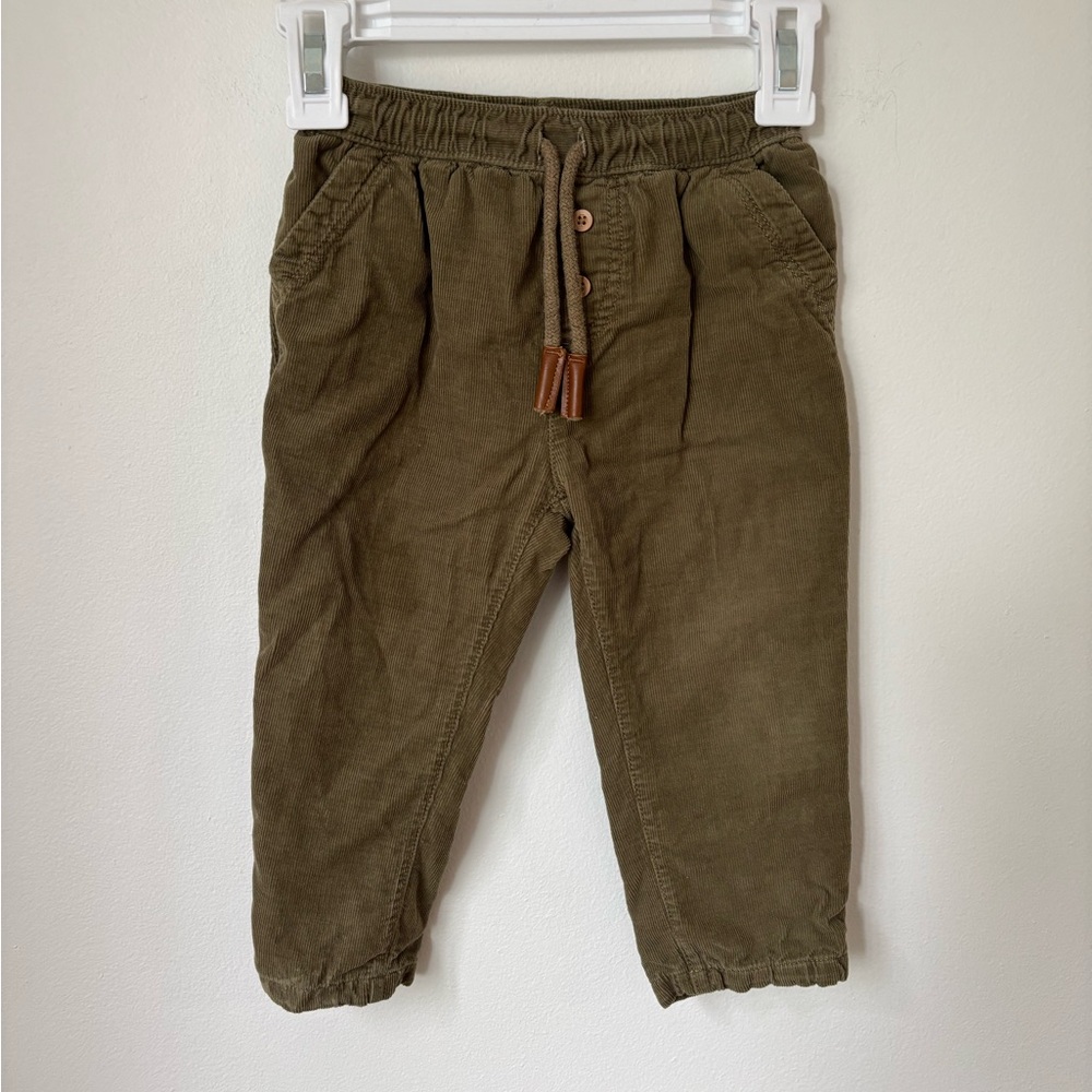 18mo green corduroy pants